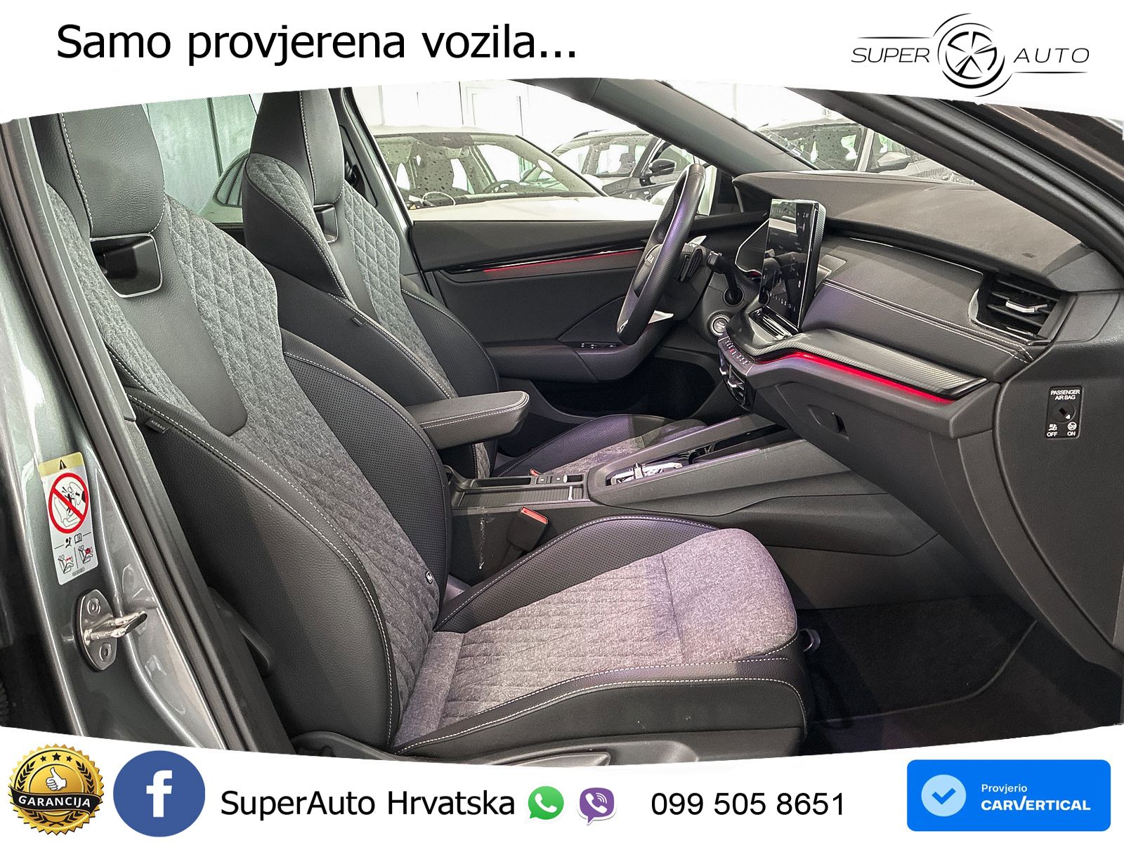 Škoda Octavia Combi 2.0 TDI (150 KS) DSG SportLine LED+GR SJED+ACC