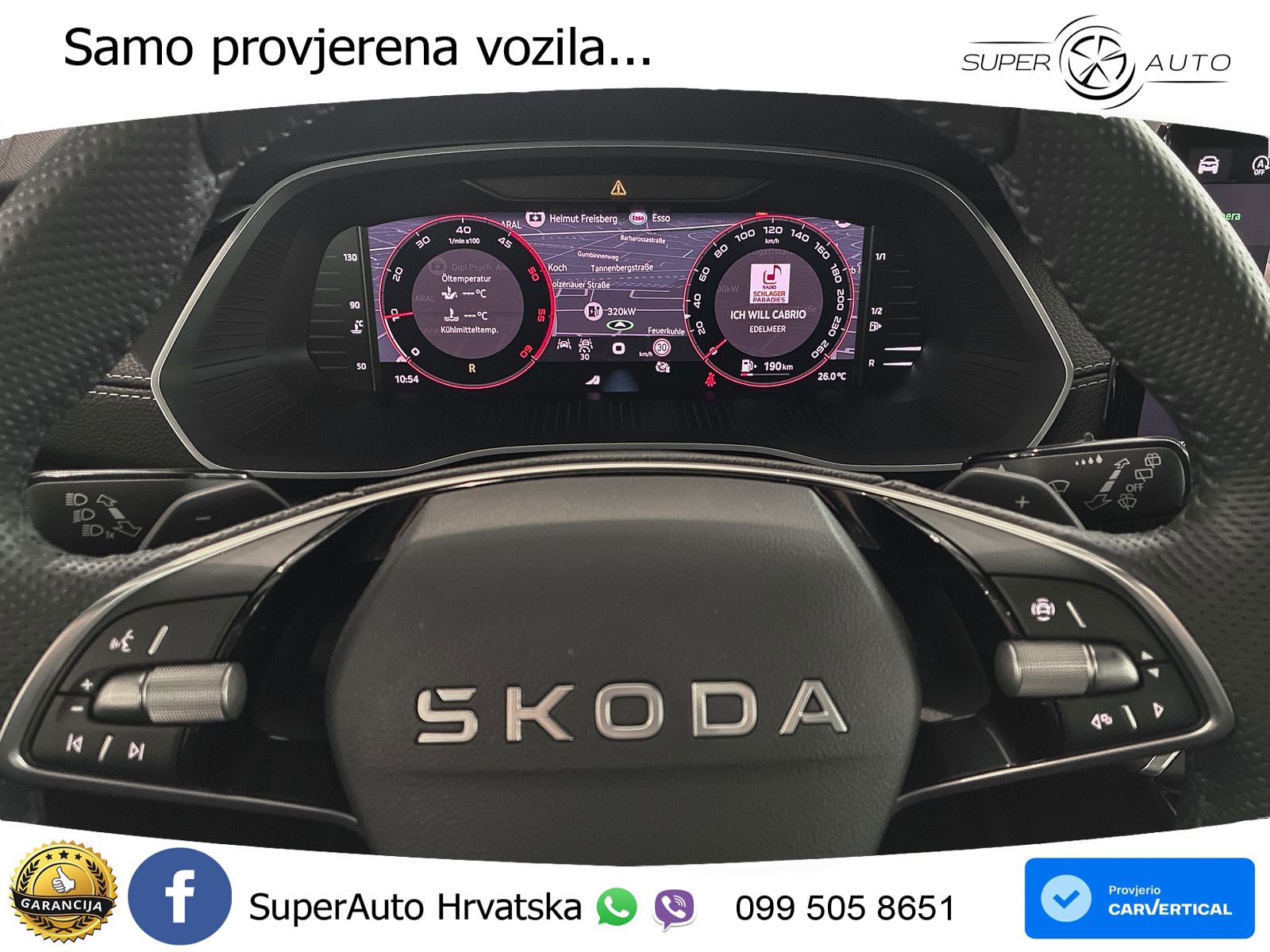 Škoda Octavia Combi 2.0 TDI (150 KS) DSG SportLine LED+GR SJED+ACC