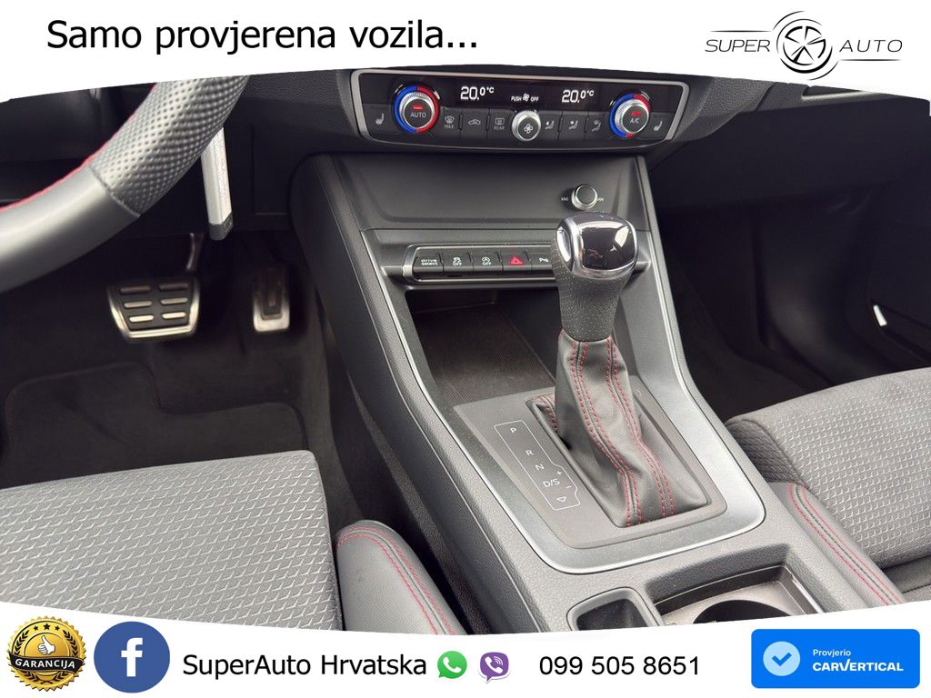 Audi Q3 II Sportback 45 TFSI (245 KS) quattro S tronic S line LED+GR SJED+ACC