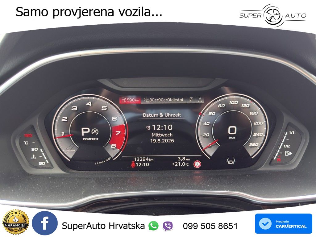Audi Q3 II Sportback 45 TFSI (245 KS) quattro S tronic S line LED+GR SJED+ACC