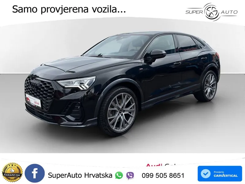 Audi Q3 II Sportback 45 TFSI (245 KS) quattro S tronic S line LED+GR SJED+ACC