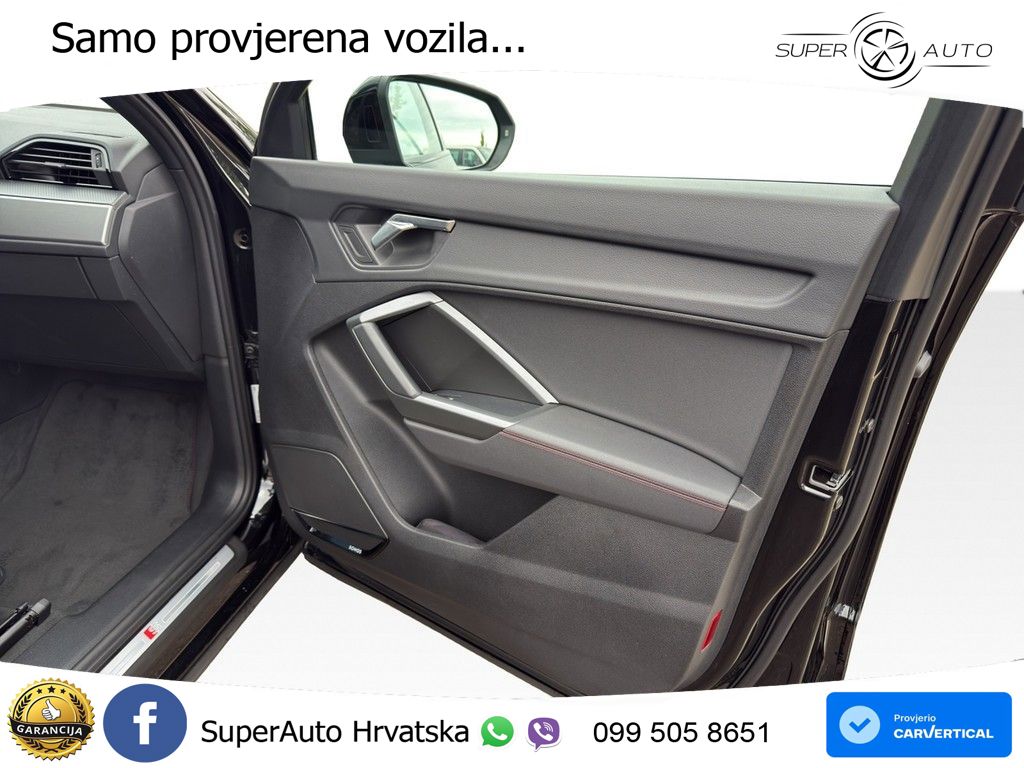 Audi Q3 II Sportback 45 TFSI (245 KS) quattro S tronic S line LED+GR SJED+ACC