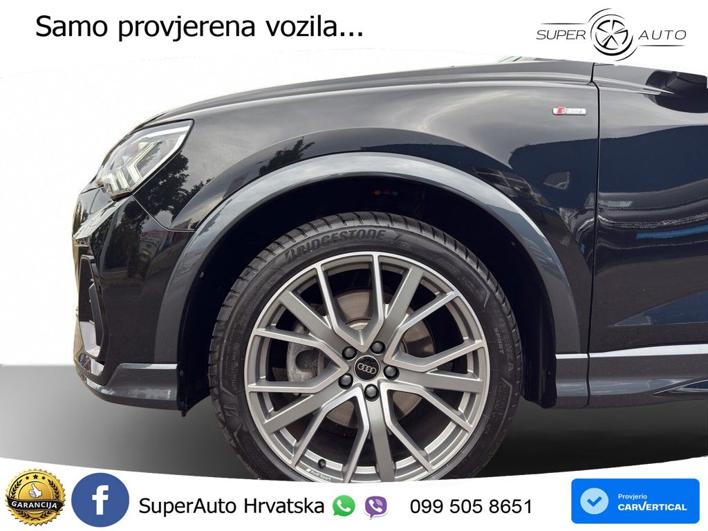 Audi Q3 II Sportback 45 TFSI (245 KS) quattro S tronic S line LED+GR SJED+ACC