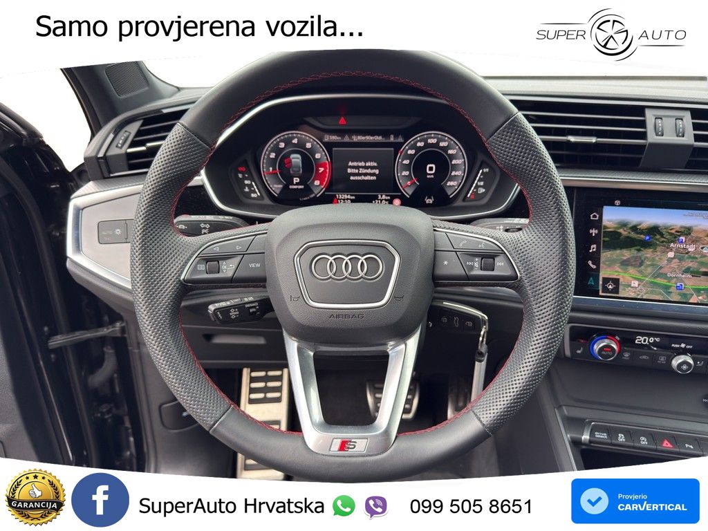Audi Q3 II Sportback 45 TFSI (245 KS) quattro S tronic S line LED+GR SJED+ACC