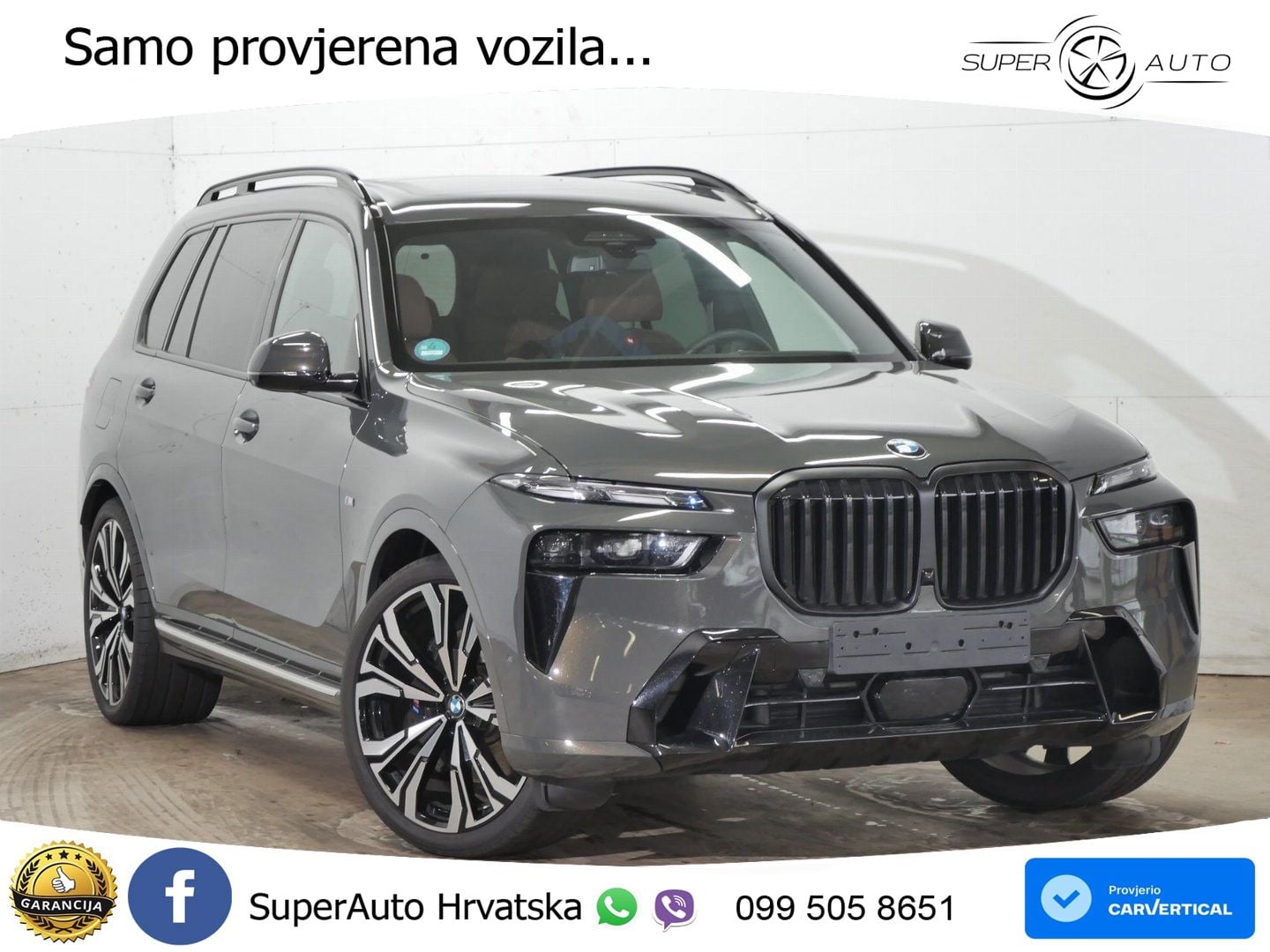 BMW X7 40d (352 KS) xDrive Steptronic M Sport ZRAČNI+ACC+GR SJED+KAM+PANO