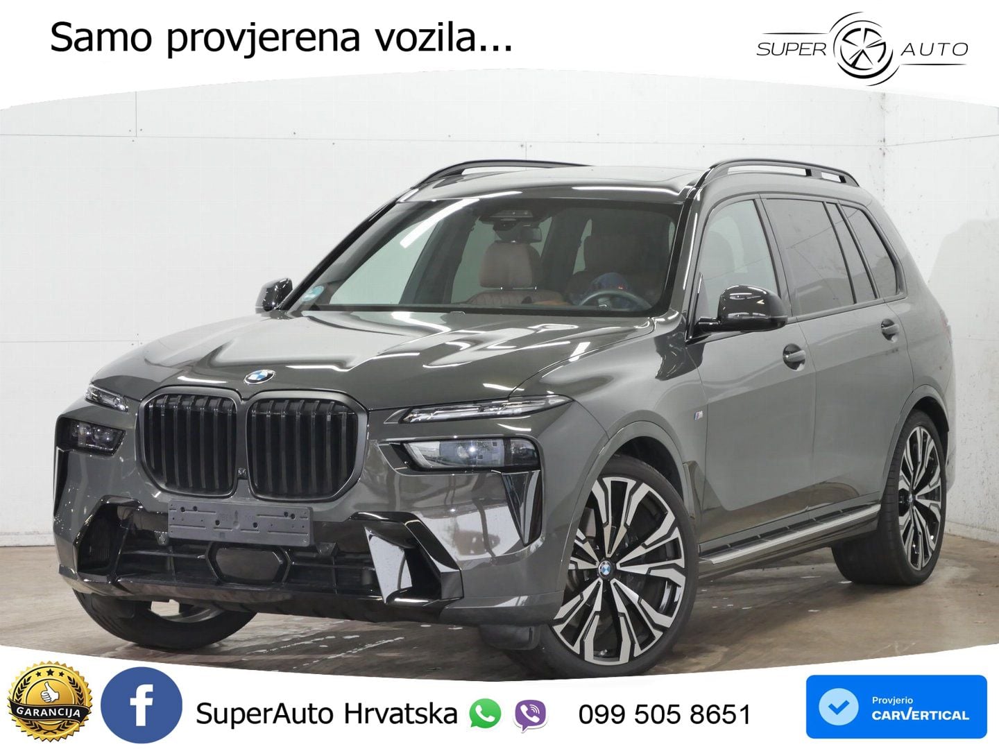 BMW X7 40d (352 KS) xDrive Steptronic M Sport ZRAČNI+ACC+GR SJED+KAM+PANO