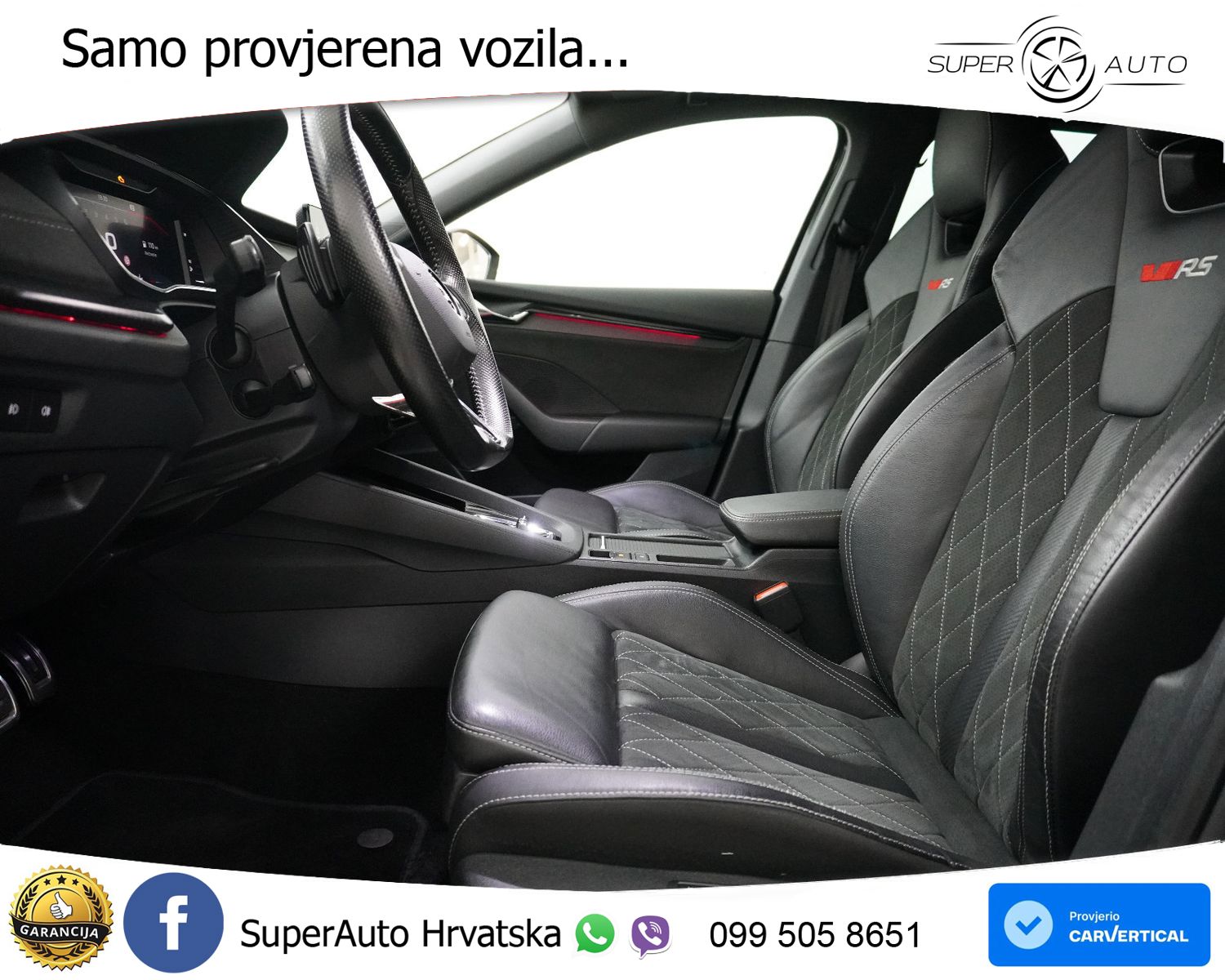Škoda Octavia Combi RS 2.0 TSI (245 KS) DSG LED+GR SJED+ACC