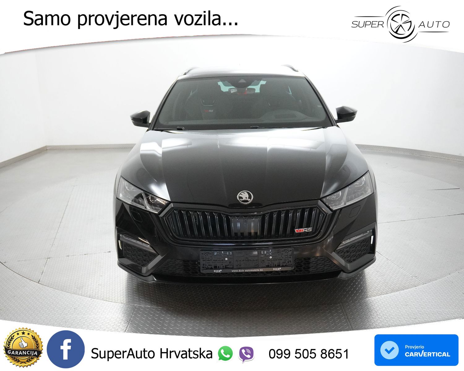 Škoda Octavia Combi RS 2.0 TSI (245 KS) DSG LED+GR SJED+ACC