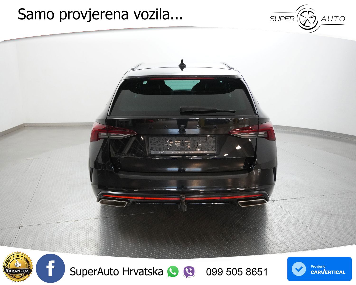 Škoda Octavia Combi RS 2.0 TSI (245 KS) DSG LED+GR SJED+ACC