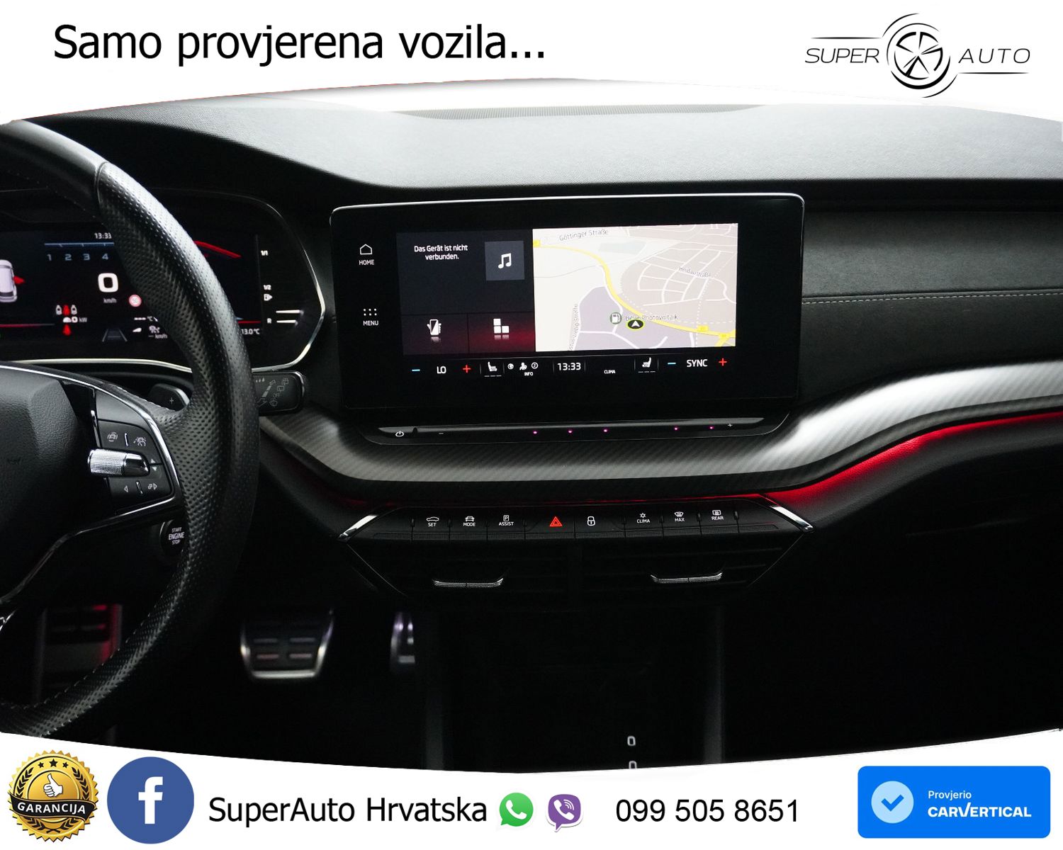 Škoda Octavia Combi RS 2.0 TSI (245 KS) DSG LED+GR SJED+ACC