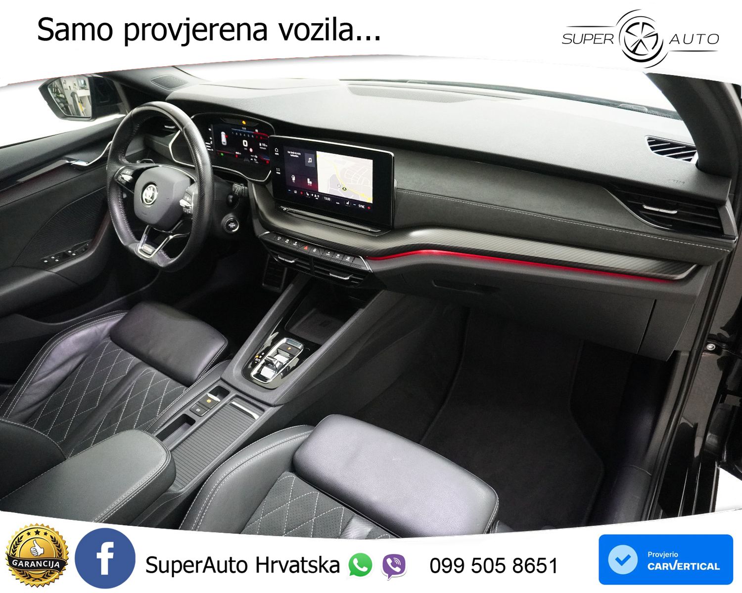Škoda Octavia Combi RS 2.0 TSI (245 KS) DSG LED+GR SJED+ACC