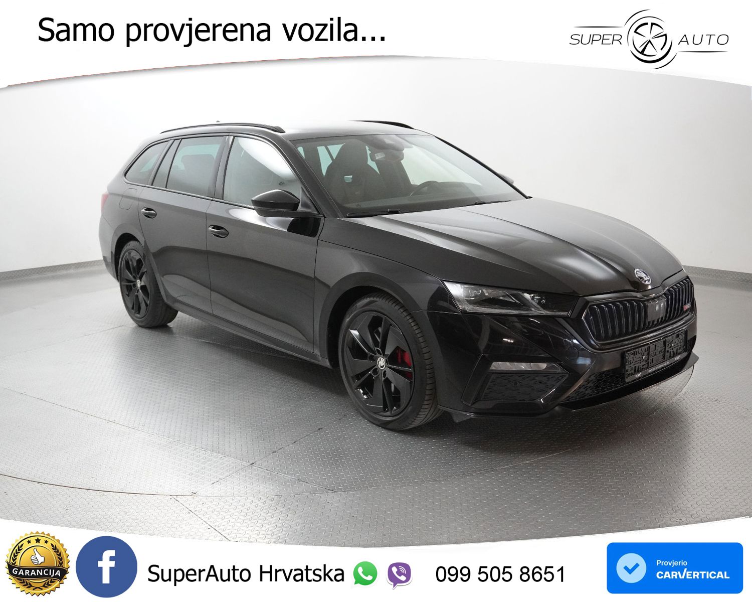 Škoda Octavia Combi RS 2.0 TSI (245 KS) DSG LED+GR SJED+ACC