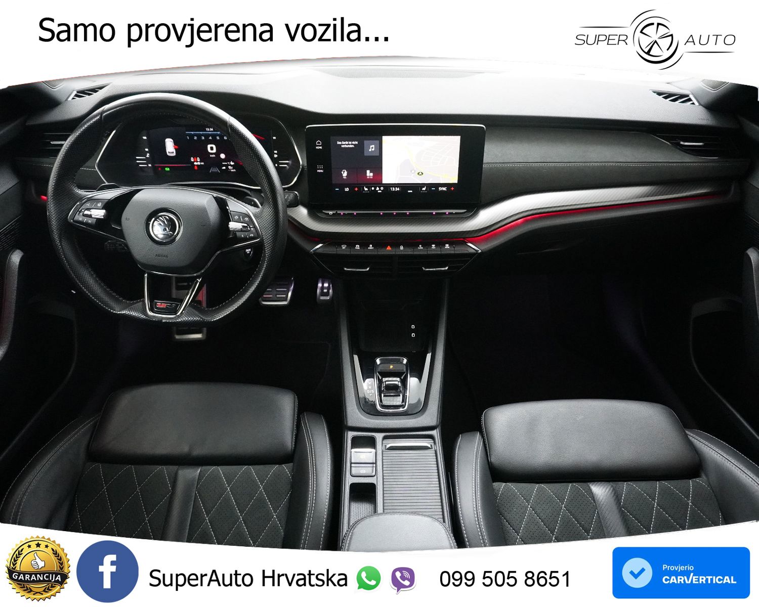 Škoda Octavia Combi RS 2.0 TSI (245 KS) DSG LED+GR SJED+ACC