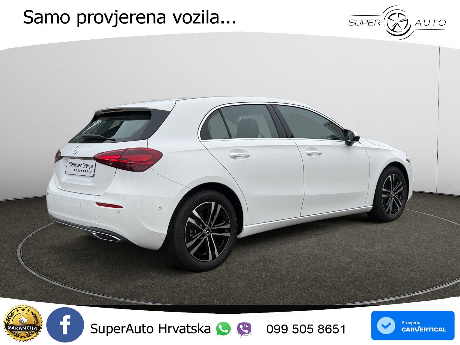 Mercedes-Benz A 180 7G-DCT LED+GR SJED+ACC