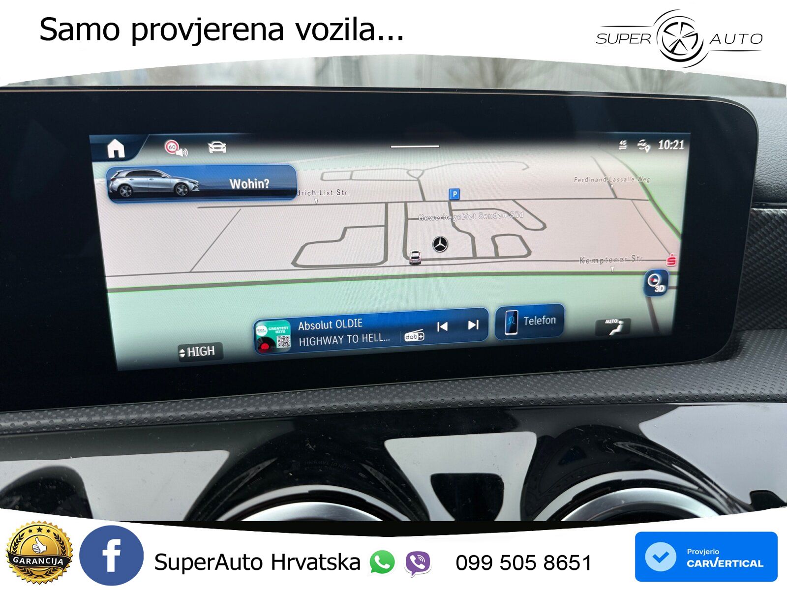 Mercedes-Benz A 180 7G-DCT LED+GR SJED+ACC