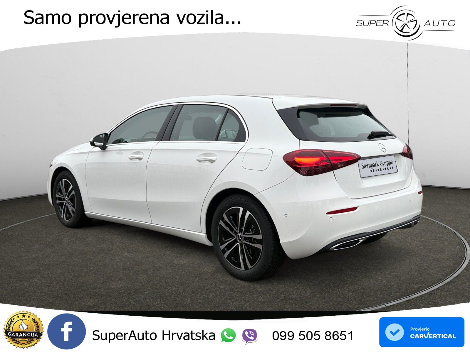 Mercedes-Benz A 180 7G-DCT LED+GR SJED+ACC