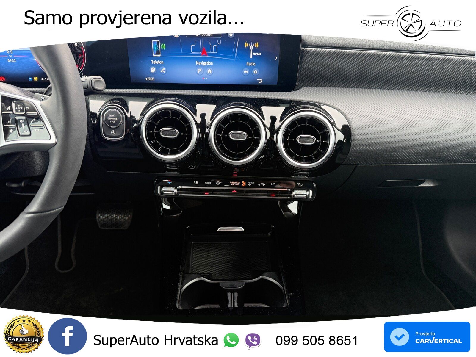 Mercedes-Benz A 180 7G-DCT LED+GR SJED+ACC