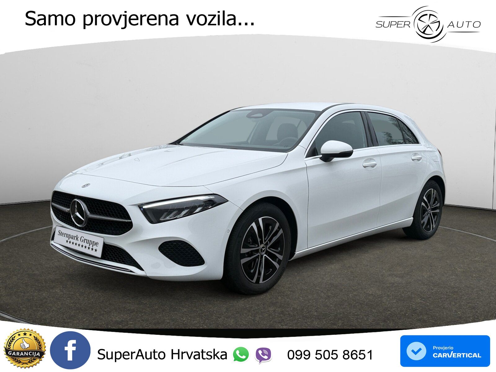 Mercedes-Benz A 180 7G-DCT LED+GR SJED+ACC