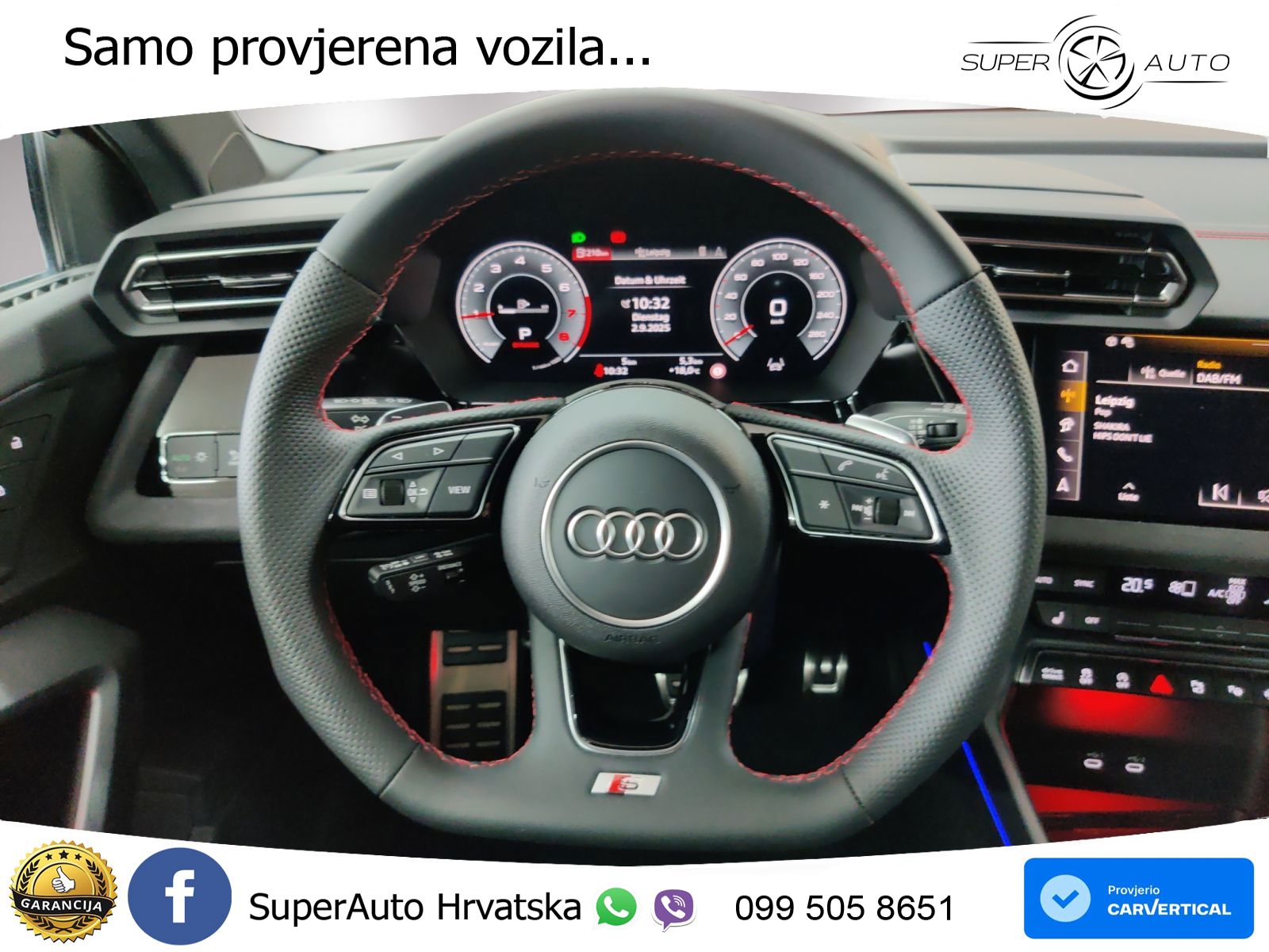 Audi A3 35 TFSI (150 KS) S tronic S line MATRIX+GR SJED+KAM