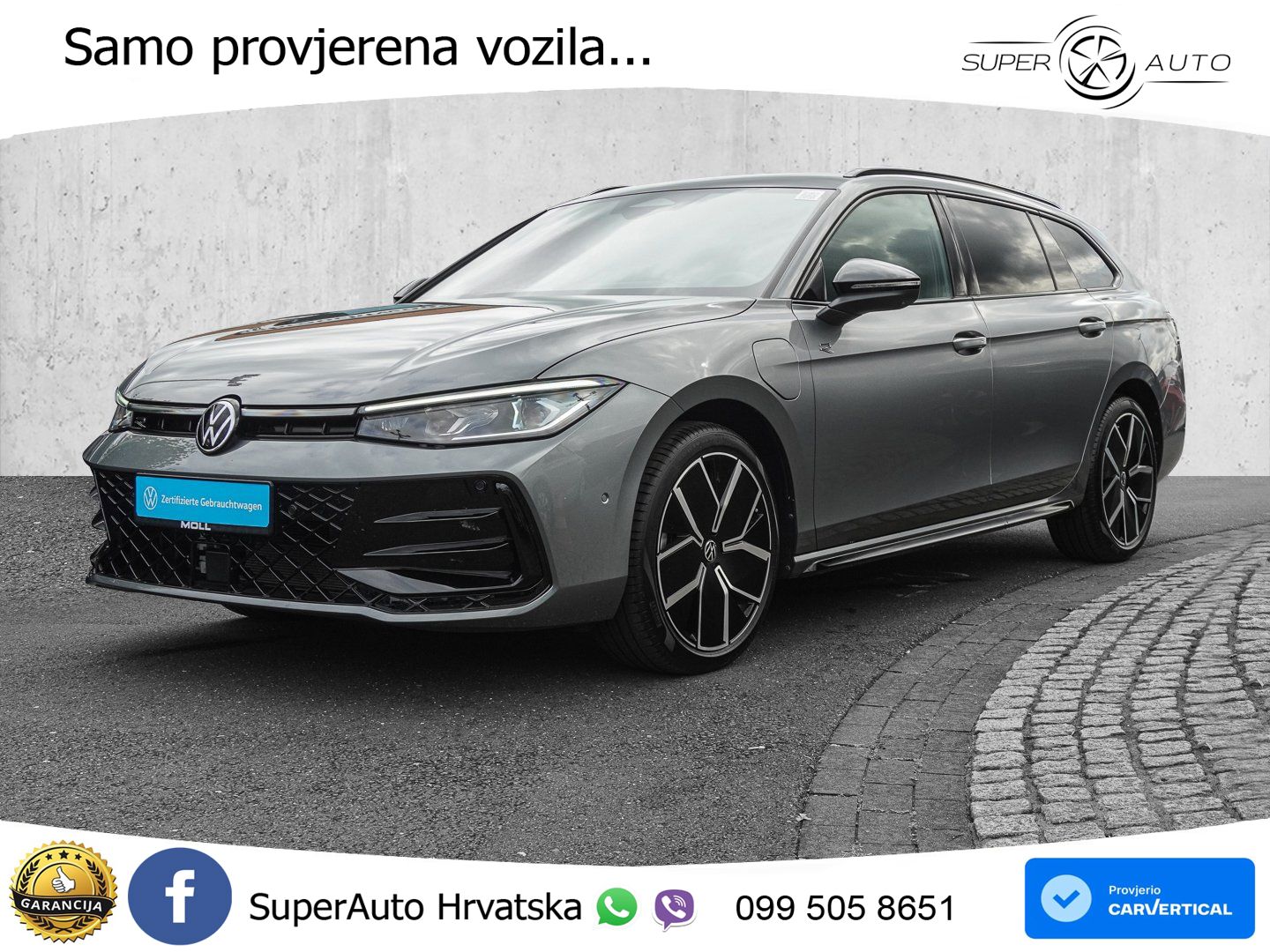 Volkswagen Passat Variant 1.5 TSI (204 KS) eHybrid DSG R-Line LED+GR SJED+ACC