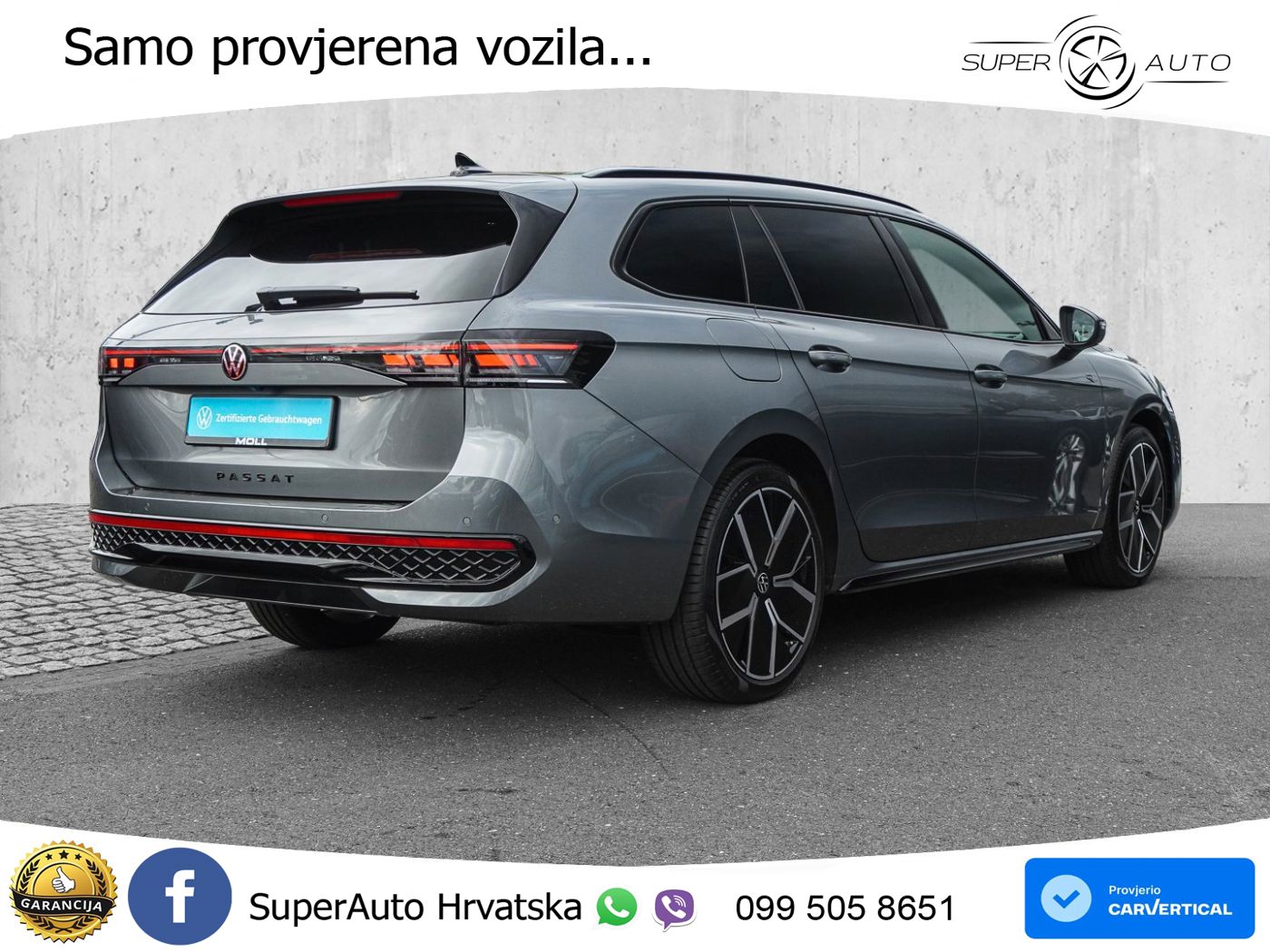 Volkswagen Passat Variant 1.5 TSI (204 KS) eHybrid DSG R-Line LED+GR SJED+ACC
