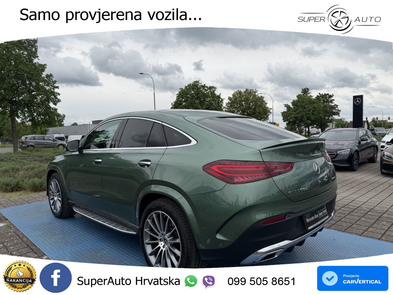 Mercedes GLE Coupe 300d (269 KS) EQ Boost 4MATIC 9G-TRONIC AMG ACC+HEAD+GR SJED+360+PANO
