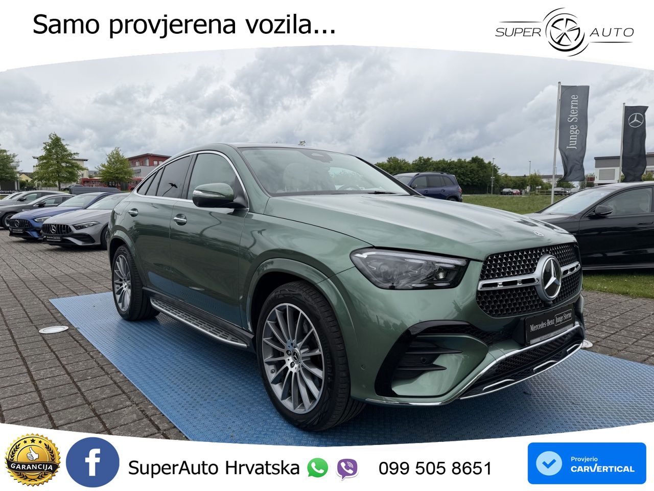 Mercedes GLE Coupe 300d (269 KS) EQ Boost 4MATIC 9G-TRONIC AMG ACC+HEAD+GR SJED+360+PANO