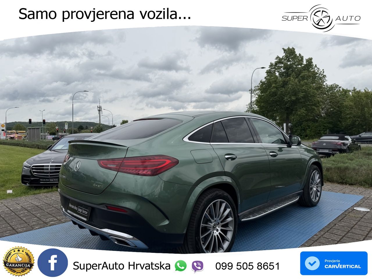 Mercedes GLE Coupe 300d (269 KS) EQ Boost 4MATIC 9G-TRONIC AMG ACC+HEAD+GR SJED+360+PANO