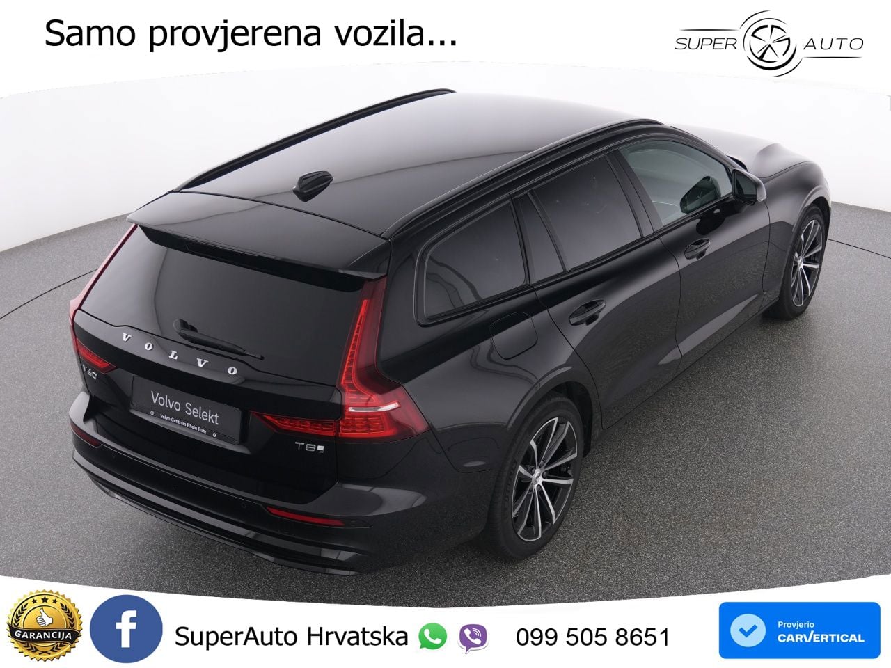 Volvo V60 2.0 T8 AWD Geartronic LED+GR SJED+ACC
