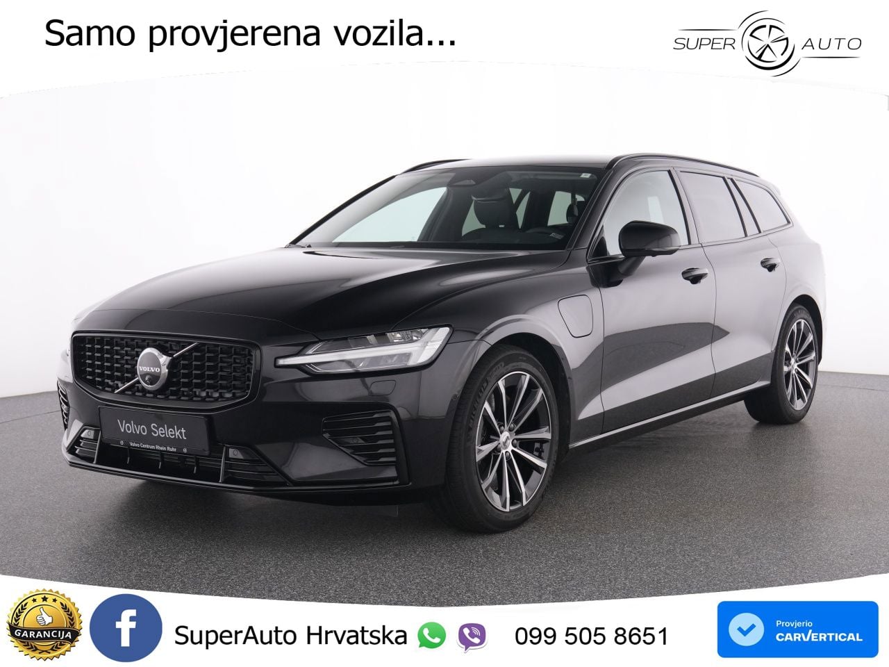 Volvo V60 2.0 T8 AWD Geartronic LED+GR SJED+ACC