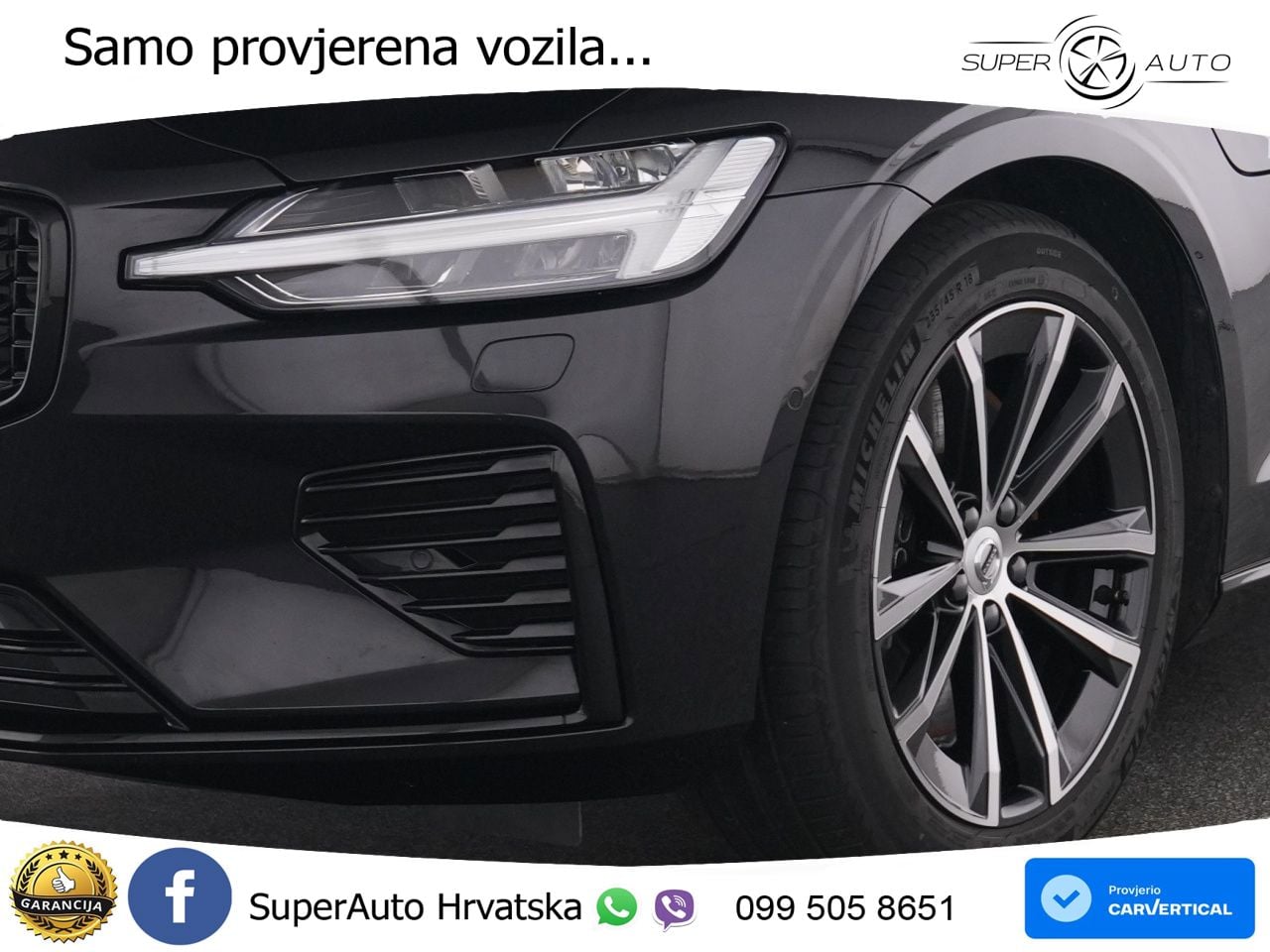 Volvo V60 2.0 T8 AWD Geartronic LED+GR SJED+ACC