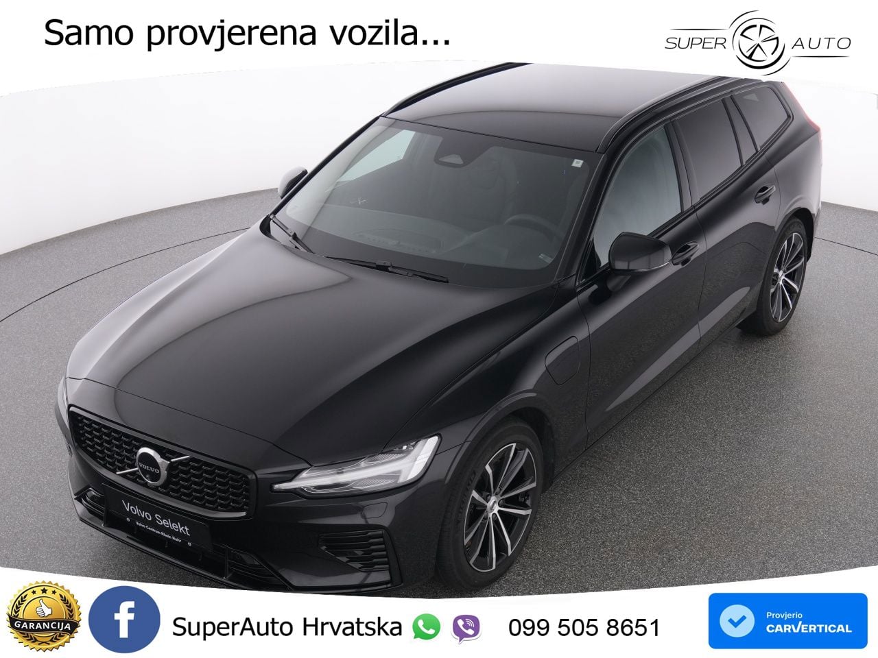 Volvo V60 2.0 T8 AWD Geartronic LED+GR SJED+ACC