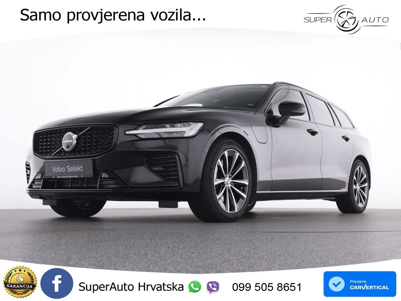 Volvo V60 2.0 T8 AWD Geartronic LED+GR SJED+ACC