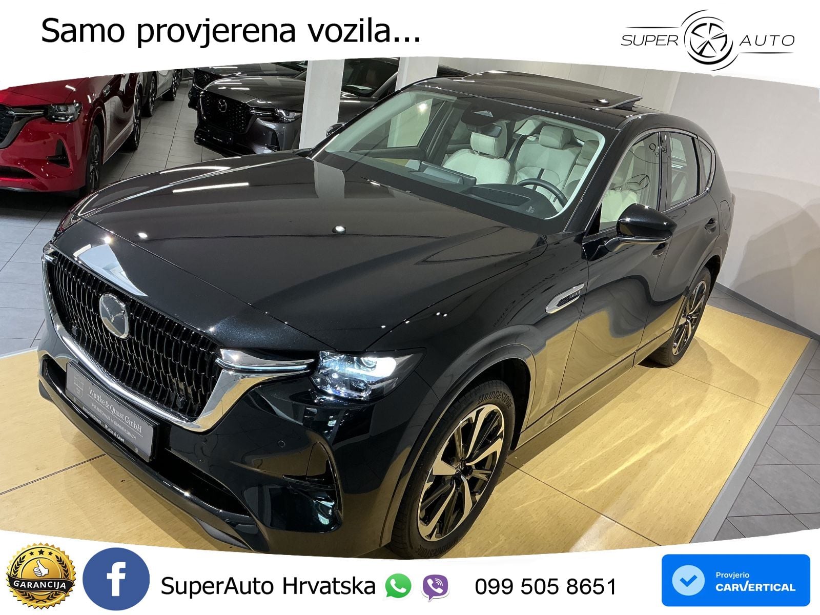 Mazda CX-60 3.3 e-Skyactiv D (254 KS) AWD Automatic LED+GR SJED+ACC