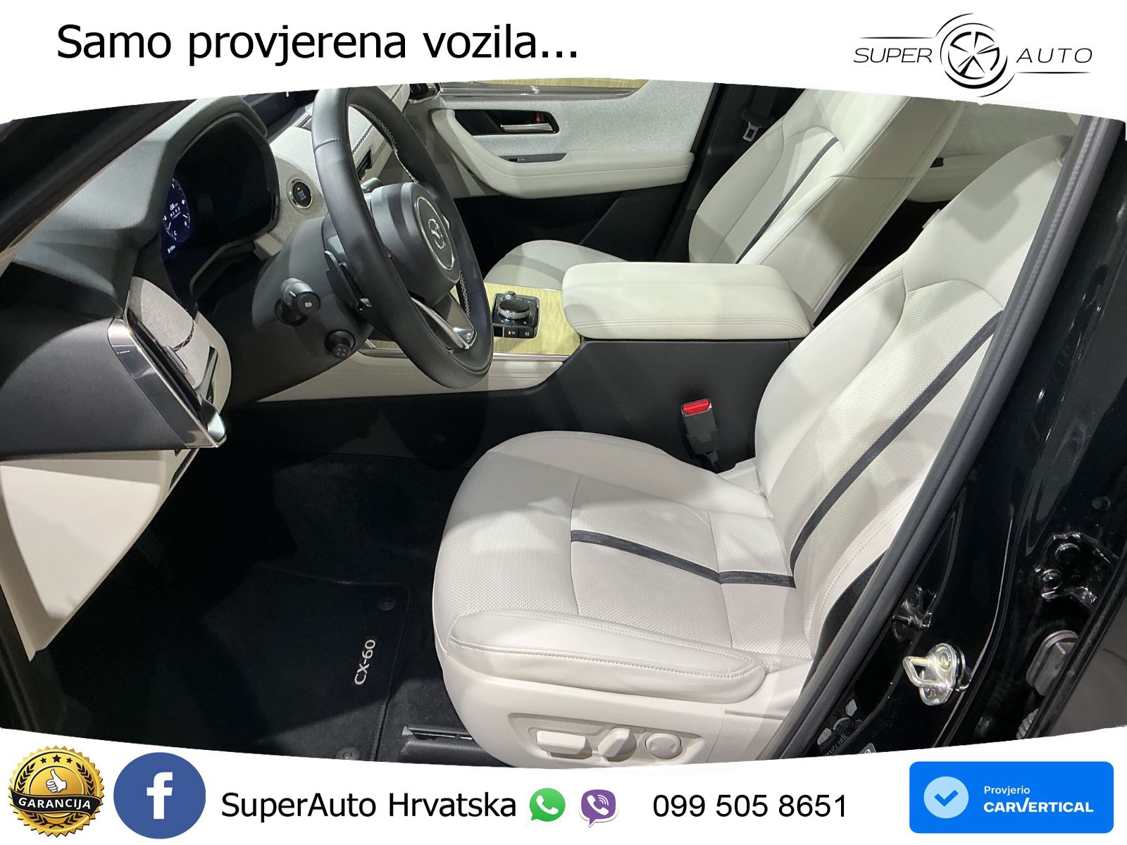 Mazda CX-60 3.3 e-Skyactiv D (254 KS) AWD Automatic LED+GR SJED+ACC