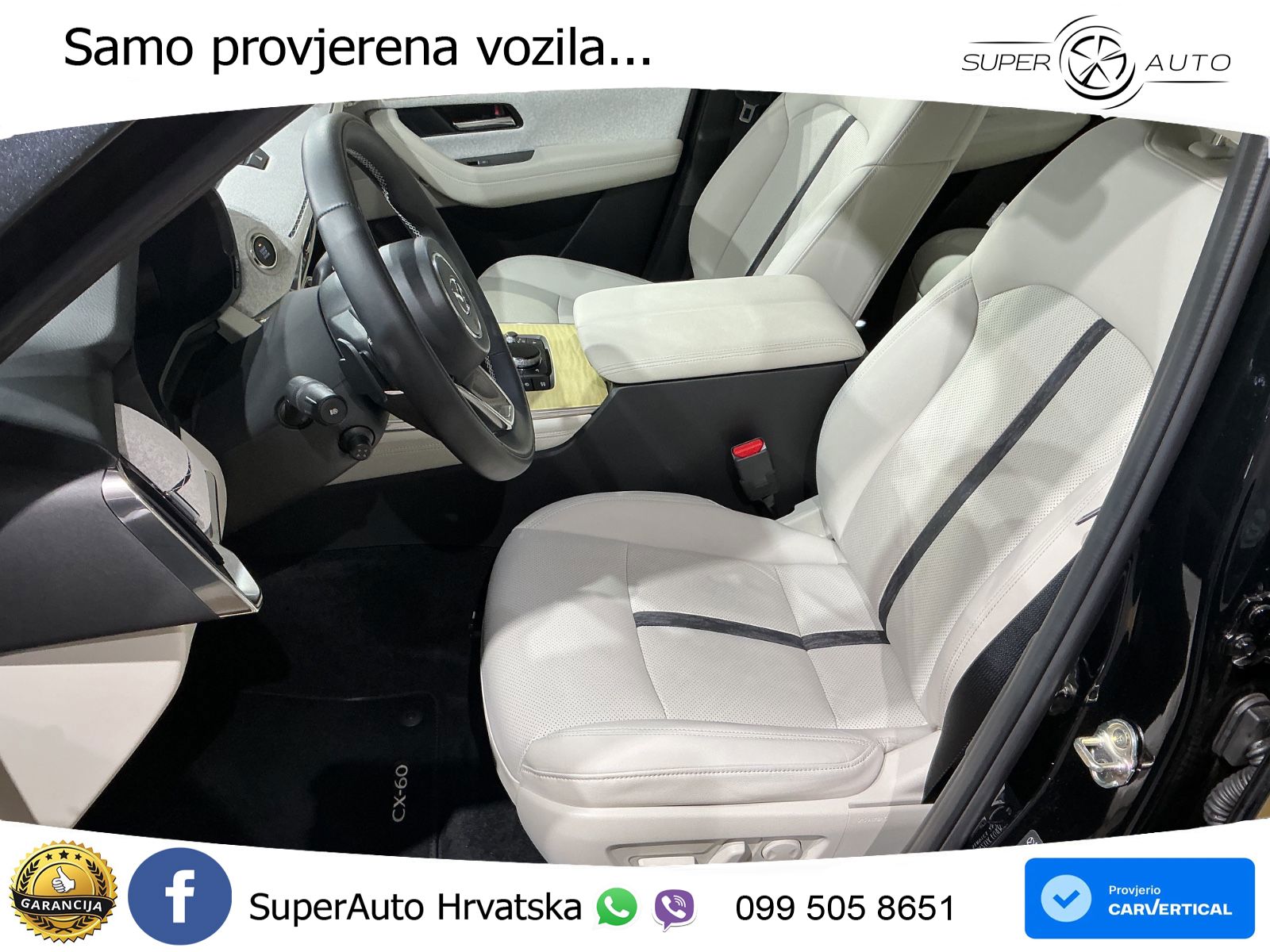 Mazda CX-60 3.3 e-Skyactiv D (254 KS) AWD Automatic LED+GR SJED+ACC