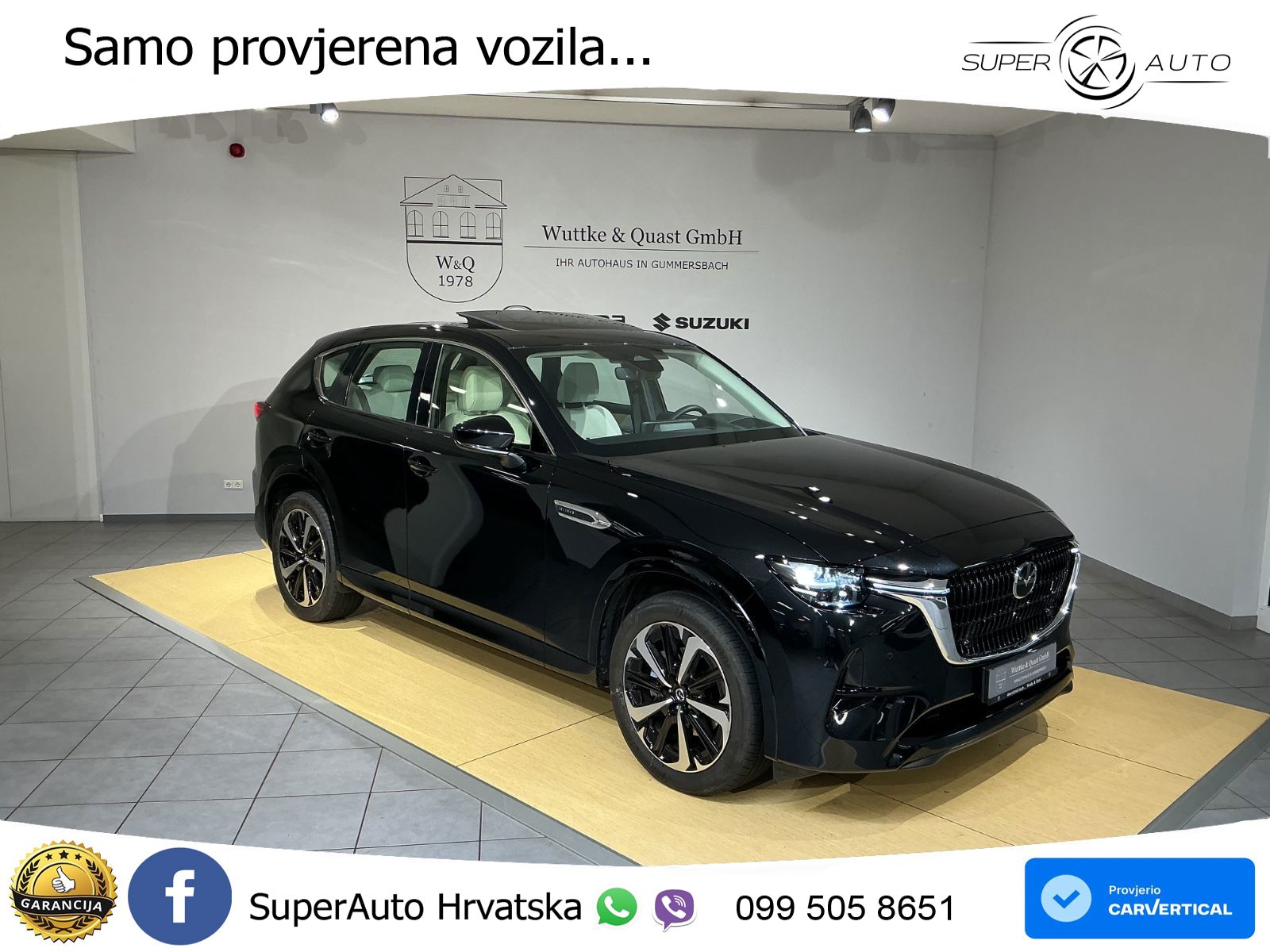 Mazda CX-60 3.3 e-Skyactiv D (254 KS) AWD Automatic LED+GR SJED+ACC