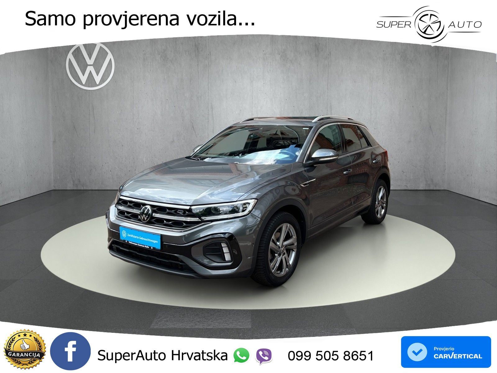 Volkswagen T-Roc I 1.5 TSI (150 KS) DSG LED+GR SJED+ACC
