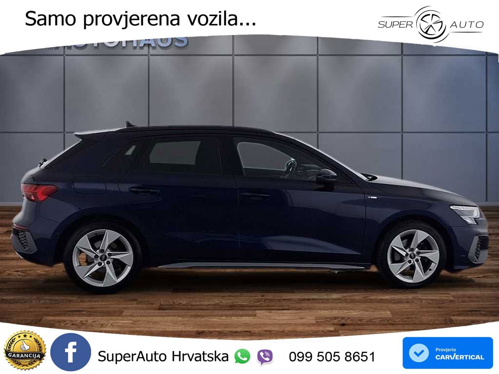 Audi A3 35 TFSI (150 KS) S tronic S line LED+GR SJED+ACC