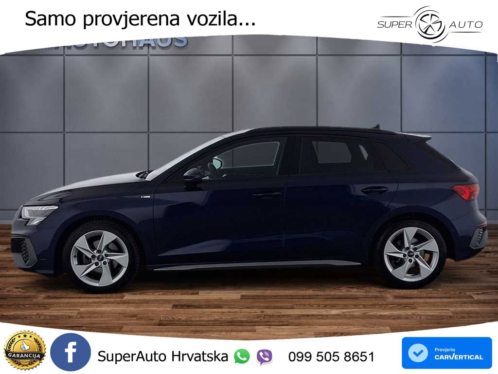 Audi A3 35 TFSI (150 KS) S tronic S line LED+GR SJED+ACC