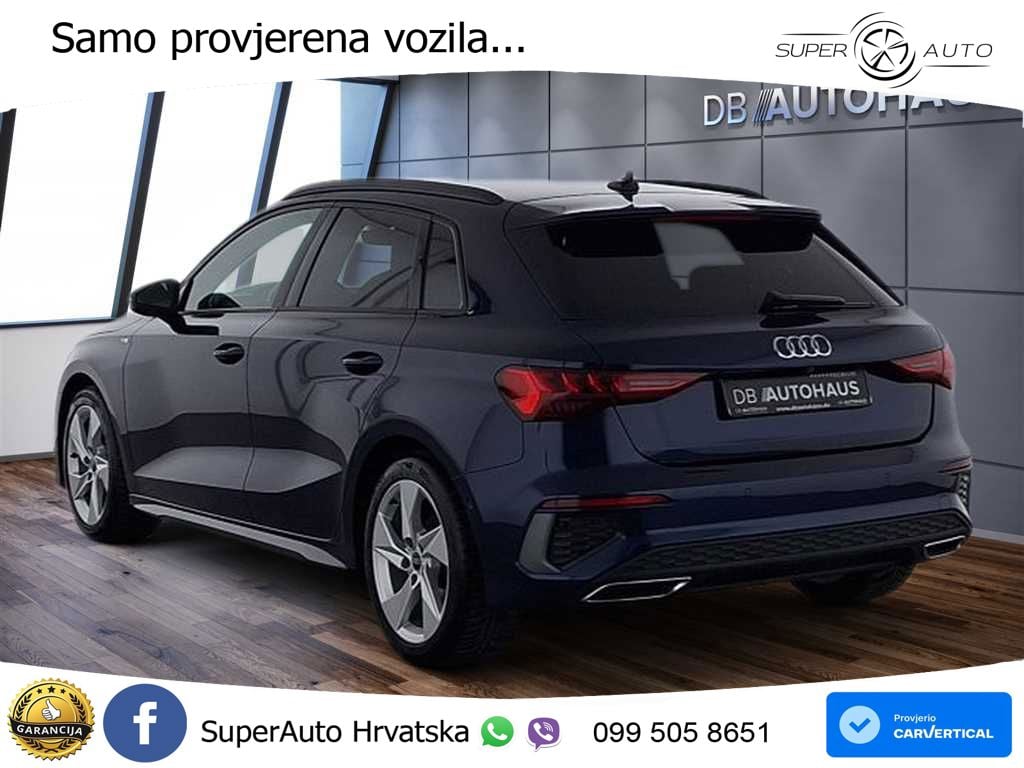 Audi A3 35 TFSI (150 KS) S tronic S line LED+GR SJED+ACC