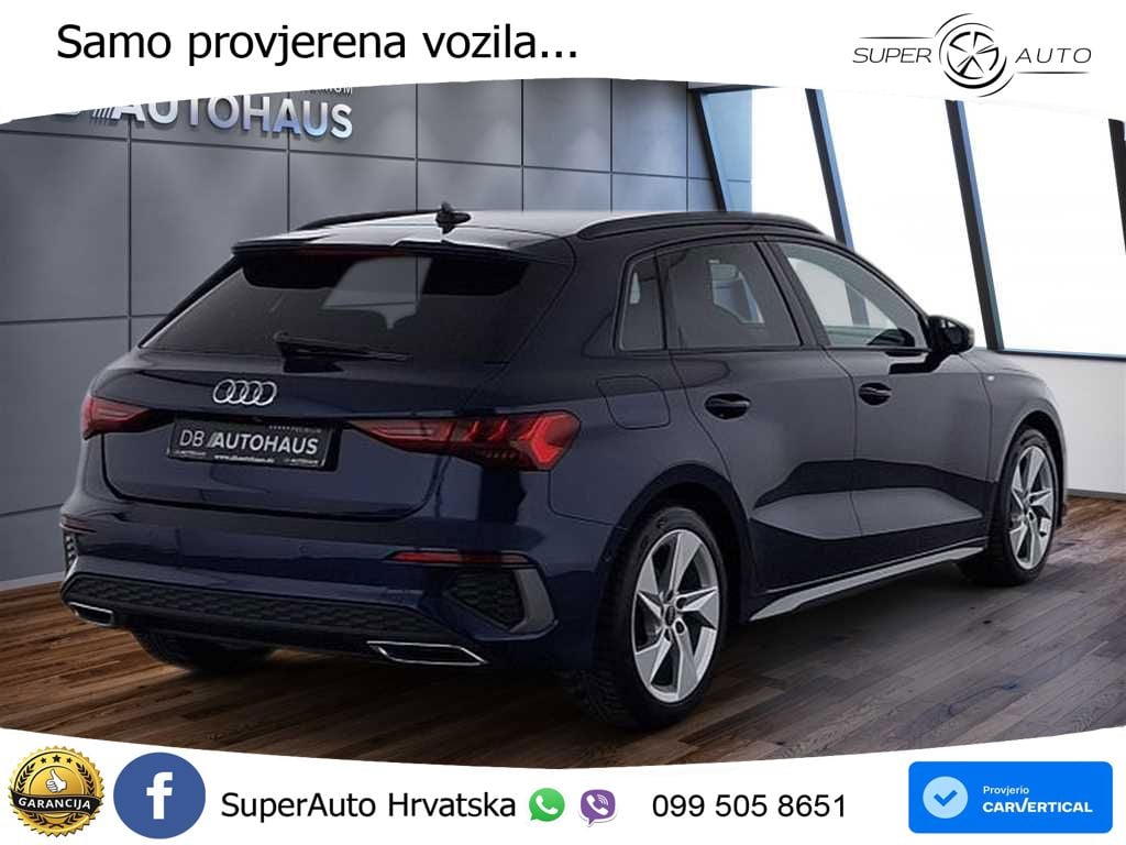 Audi A3 35 TFSI (150 KS) S tronic S line LED+GR SJED+ACC