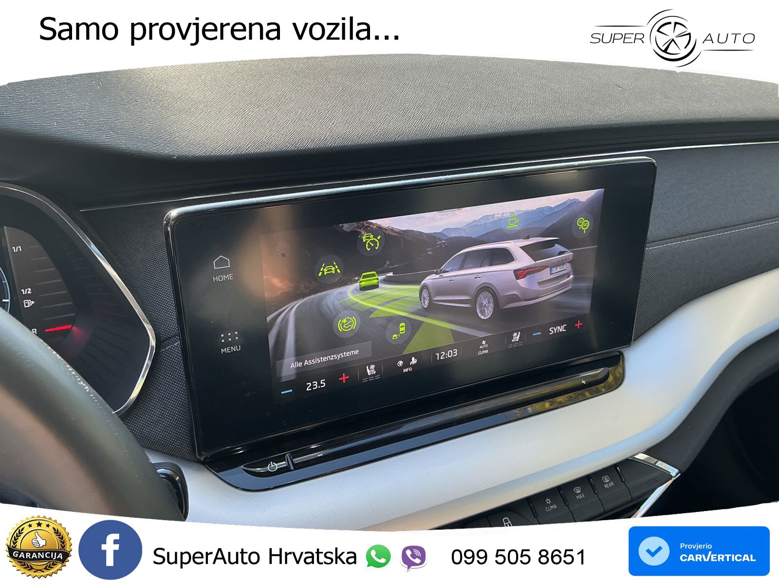 Škoda Octavia Combi 2.0 TDI (150 KS) DSG LED+GR SJED+ACC