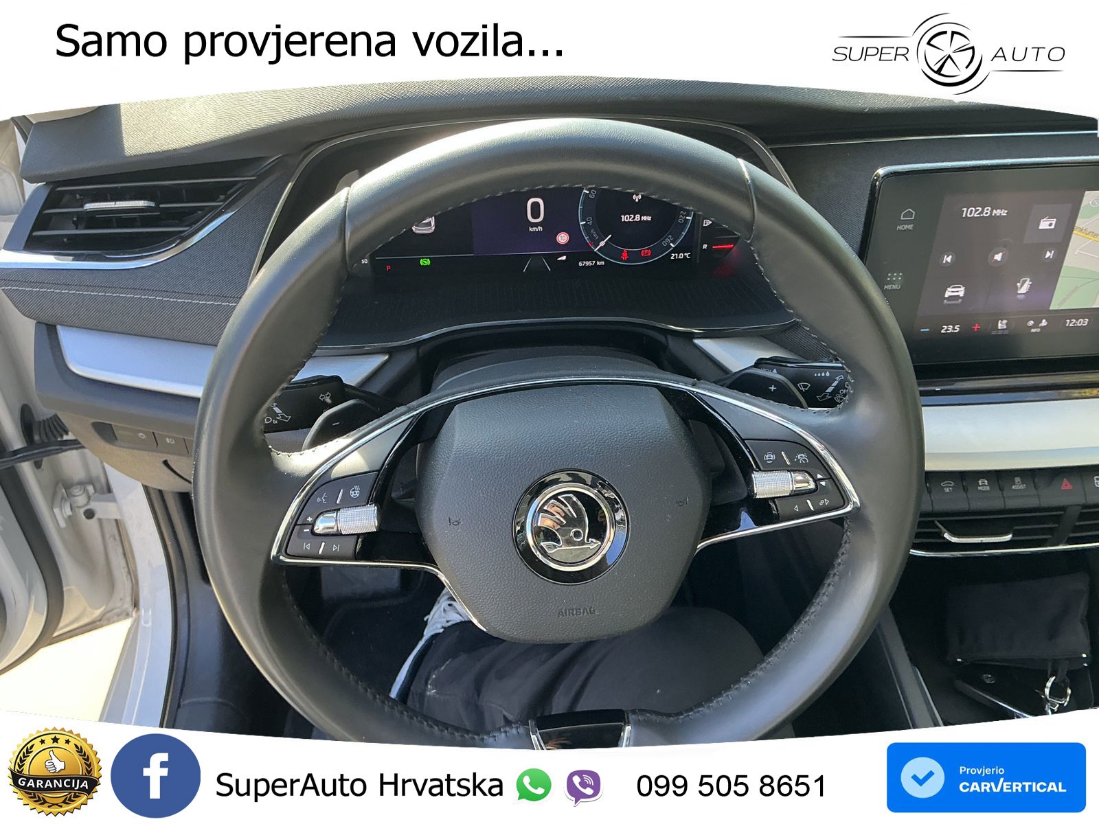 Škoda Octavia Combi 2.0 TDI (150 KS) DSG LED+GR SJED+ACC