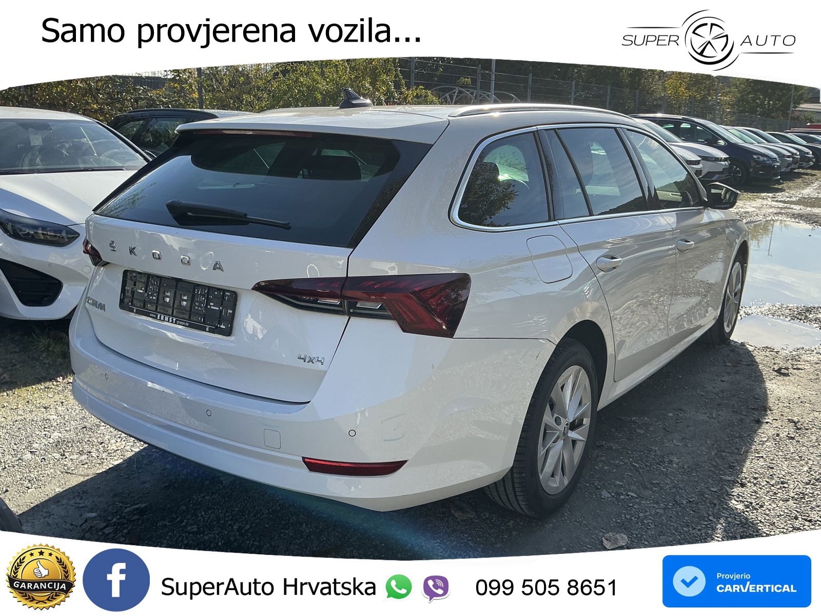 Škoda Octavia Combi 2.0 TDI (150 KS) DSG LED+GR SJED+ACC