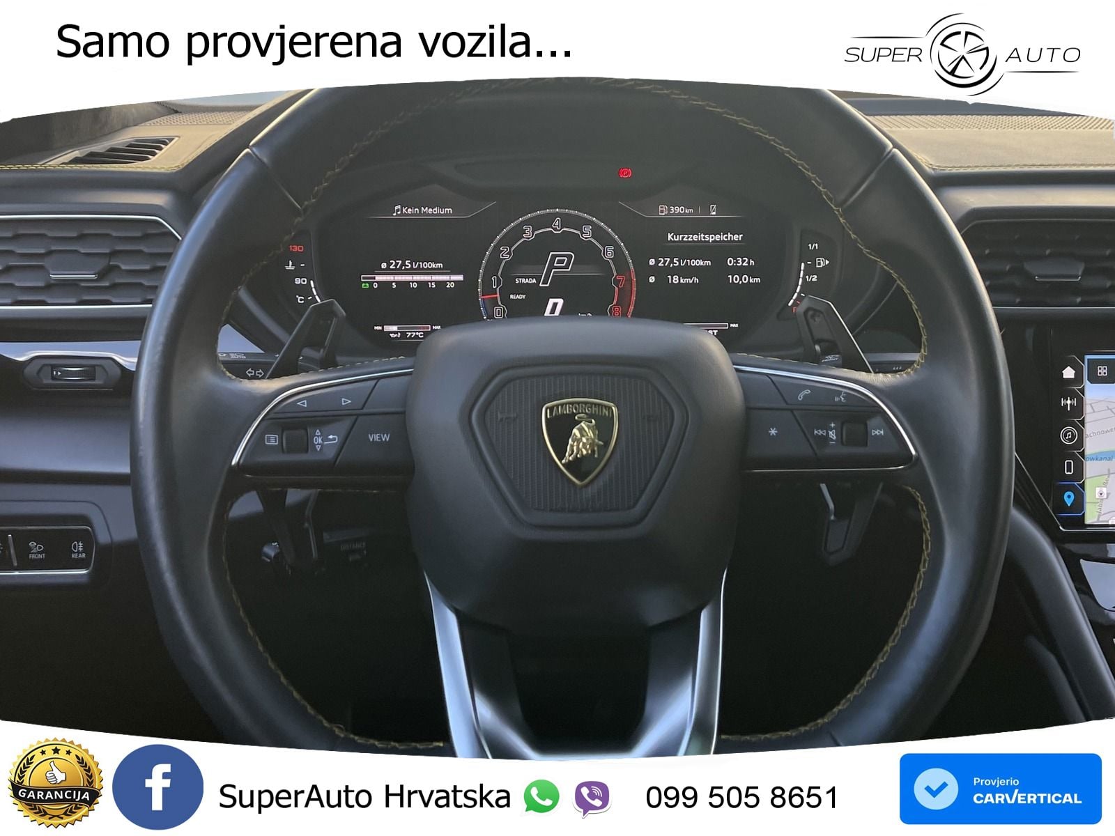 Lamborghini Urus S 4.0 V8 (666 KS) 4WD Automatic LED+GR SJED+ACC
