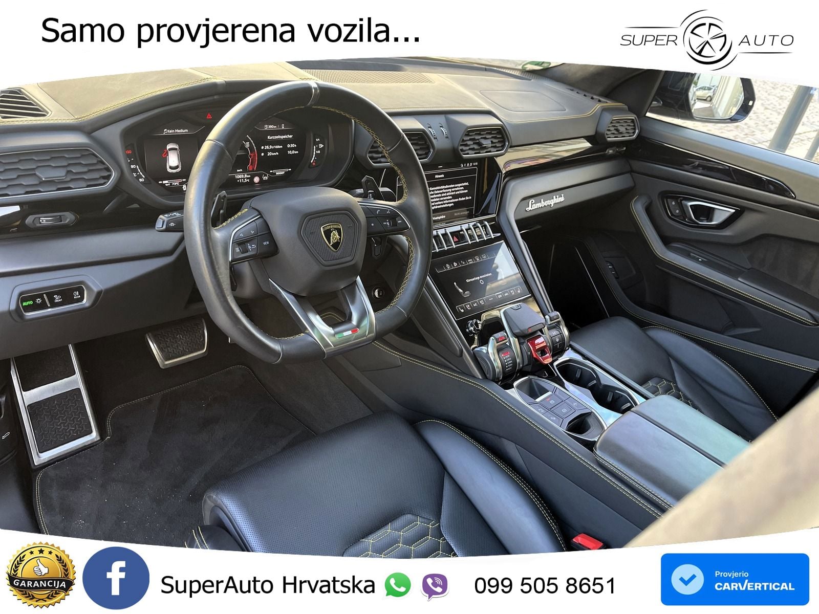 Lamborghini Urus S 4.0 V8 (666 KS) 4WD Automatic LED+GR SJED+ACC