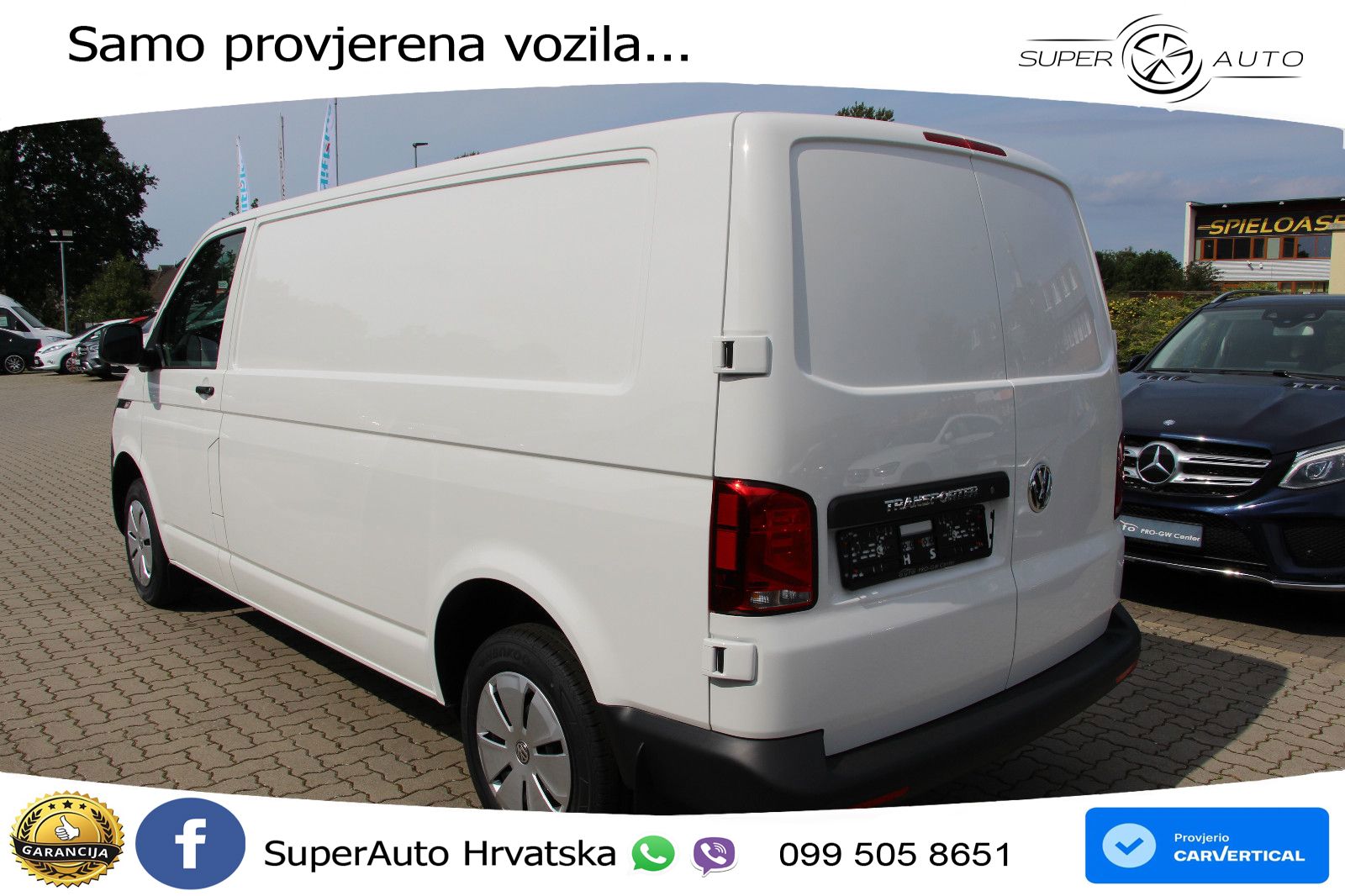 Volkswagen T6. Transporter Kasten lang 110 KS