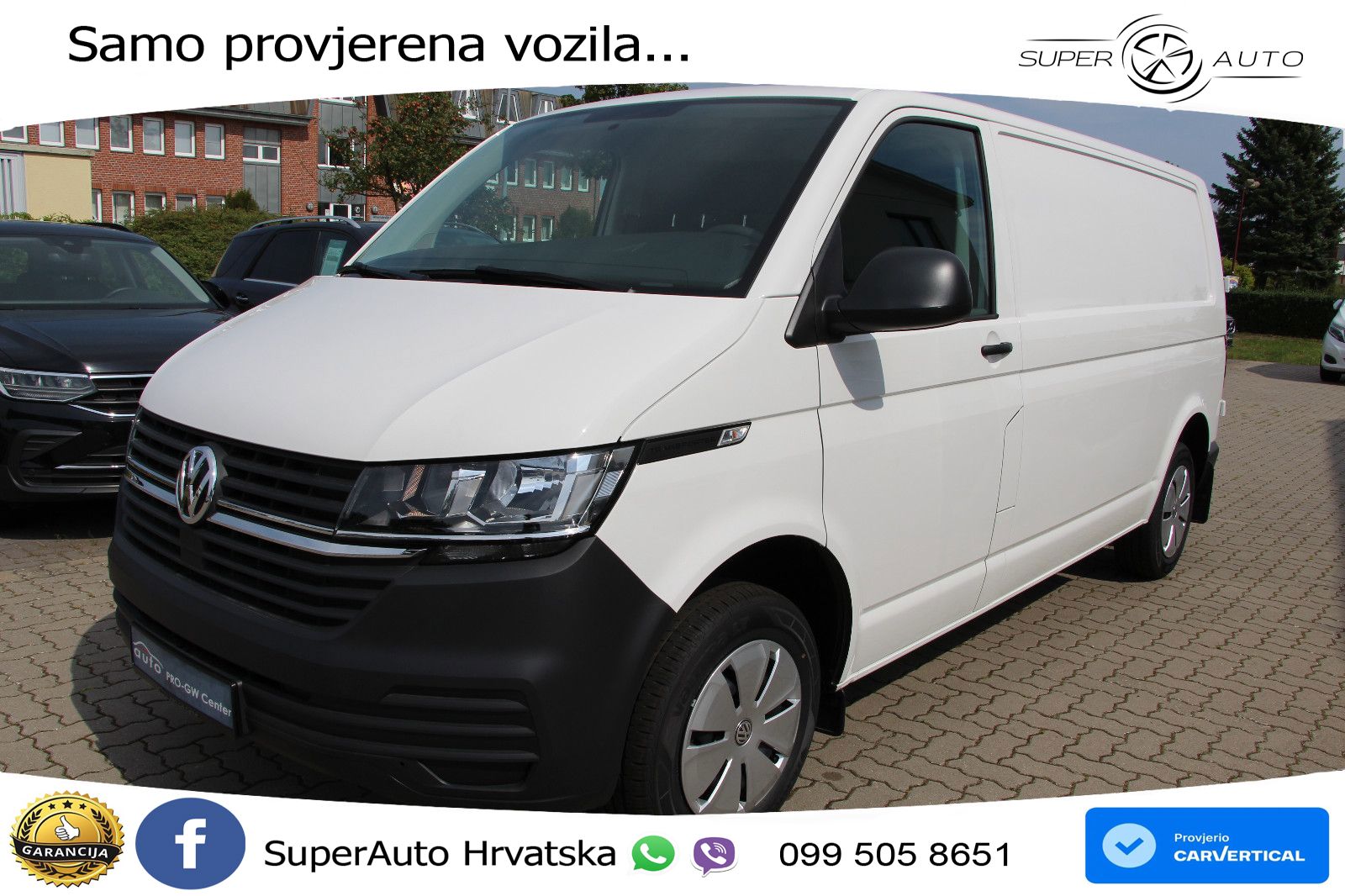 Volkswagen T6. Transporter Kasten lang 110 KS