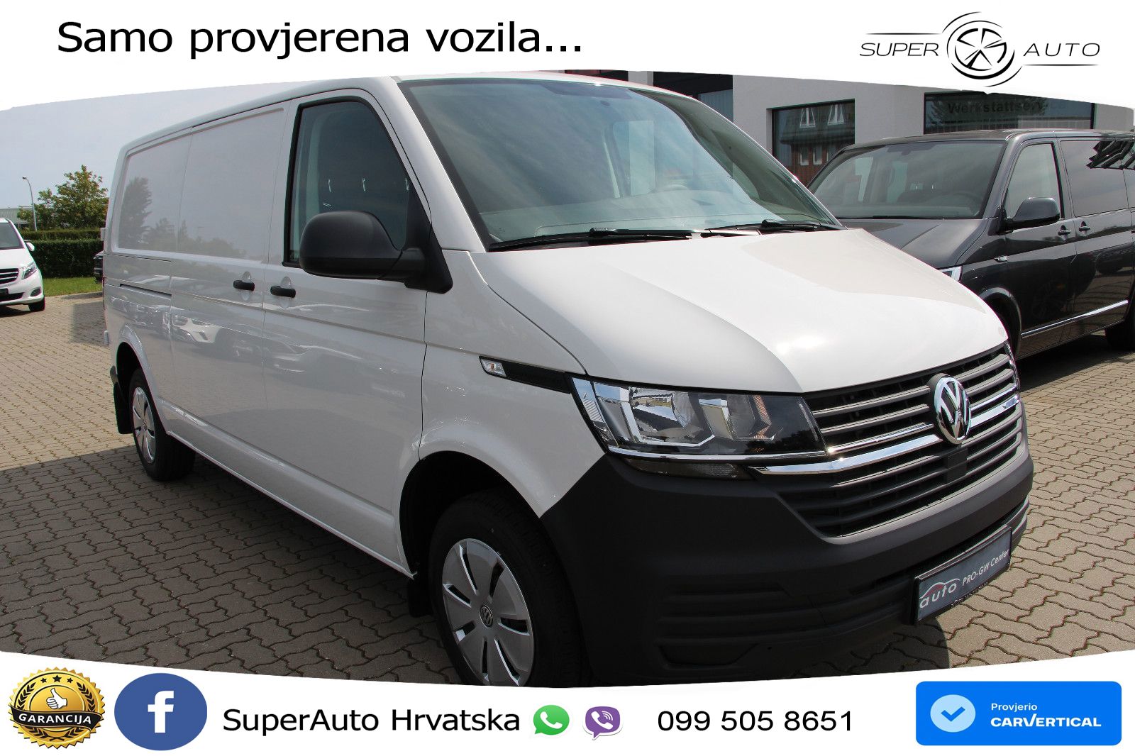 Volkswagen T6. Transporter Kasten lang 110 KS